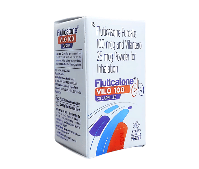 Fluticatone Vilo 100/25mcg Capsule 30s