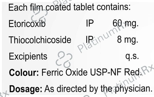 Etx MR 60mg/4mg Tablet 10s