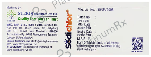 Sodichlor 1gm Tablet 10s