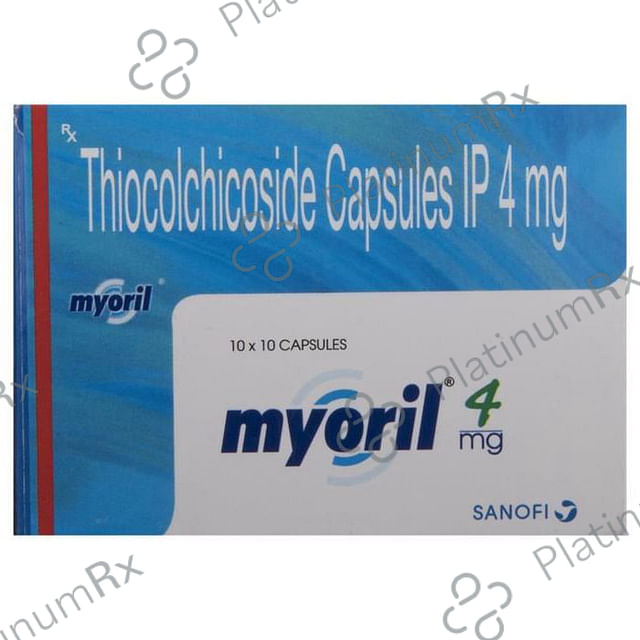 Myoril 4mg Capsule 10s