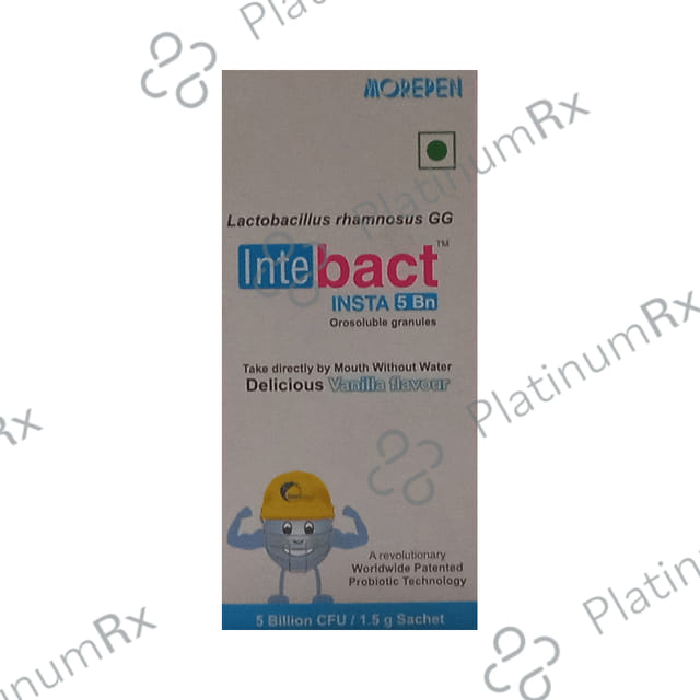 Intebact Insta 5 BN Orosoluble Granules Vanilla 1.5gm