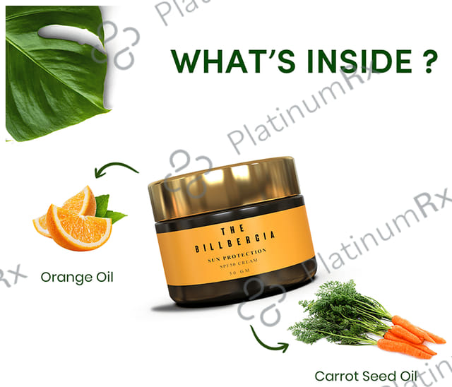The Billbergia Sun Protection SPF 50 Cream 50gm