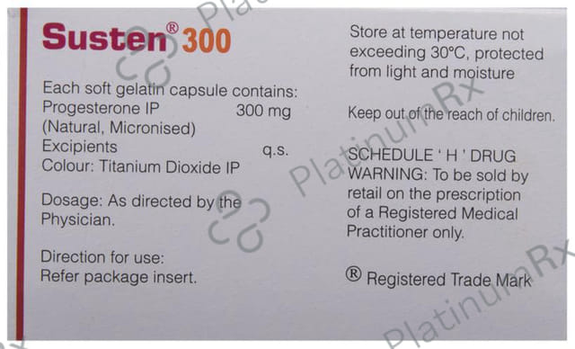 Susten 300mg Capsule 10s