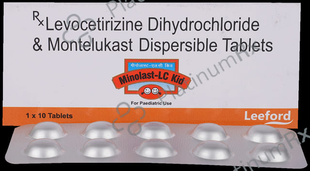 Minolast Kid 2.5mg/4mg Tablet