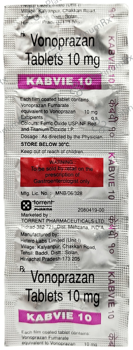 Kabvie 10mg Tablet 10s
