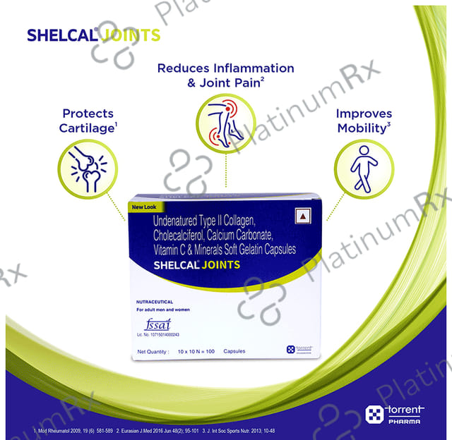 Shelcal Joints Capsule 10s