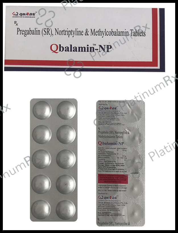 Qbalamin NP 10/75mg/1500mcg Tablet SR 10s