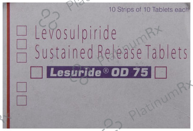 Lesuride OD 75mg Tablet 10s