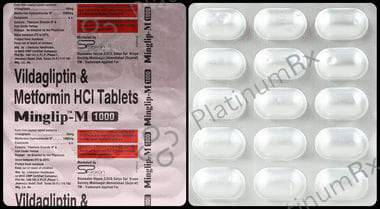 Minglip M 1000/50mg Tablet 15s