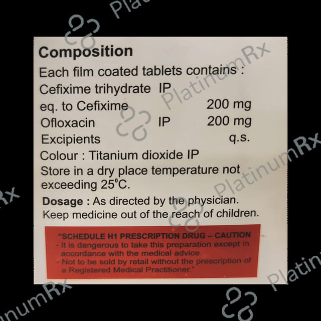 Altoxim OF 200/200mg Tablet 10s