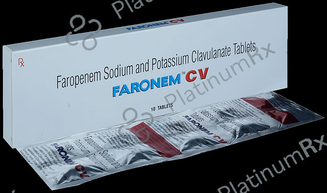 Faronem CV 200/125mg Tablet 10s