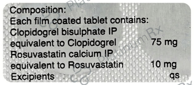 Roznyle CV 10/75mg Tablet 10s