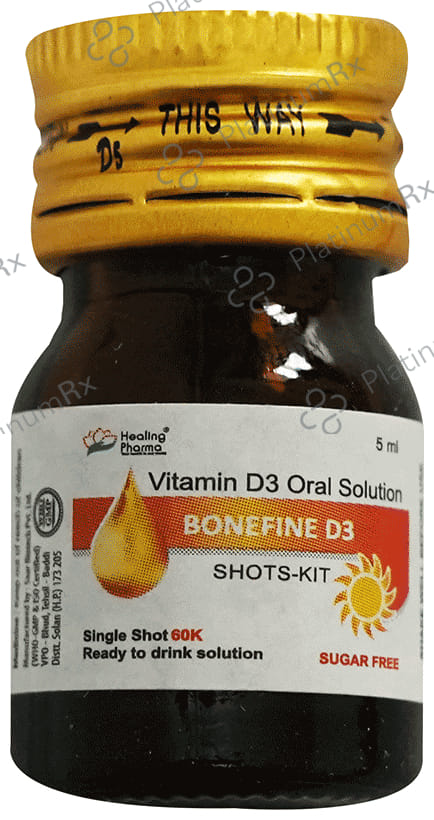 Healing Pharma Bonefine D3 Shots Kit 5ml