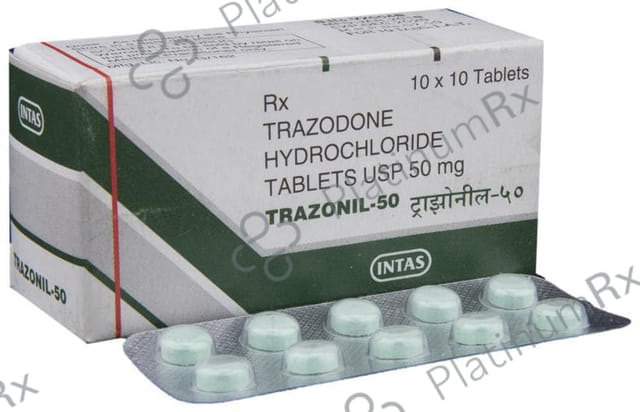 Trazonil 50mg Tablet 10s