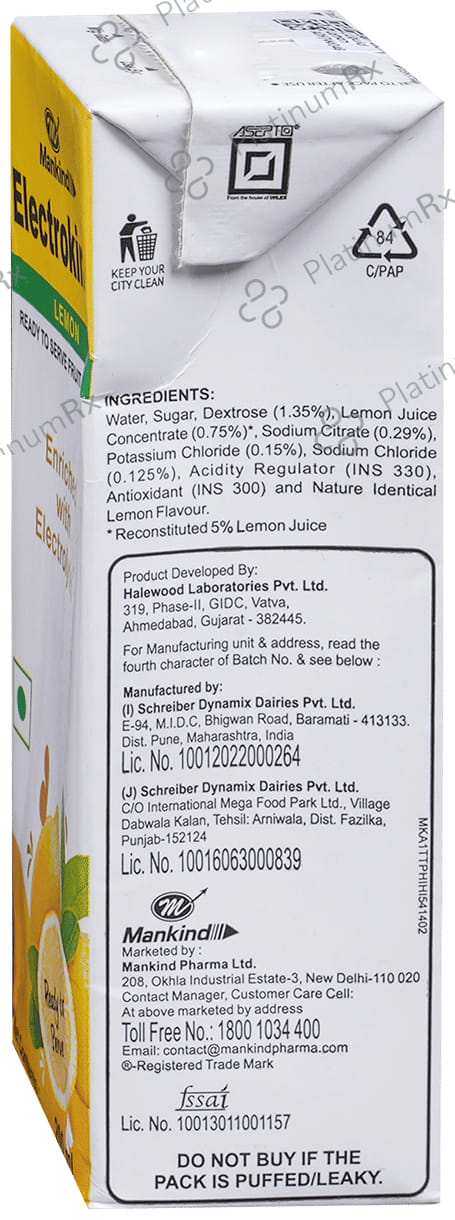 Electrokind L Liquid Lemon