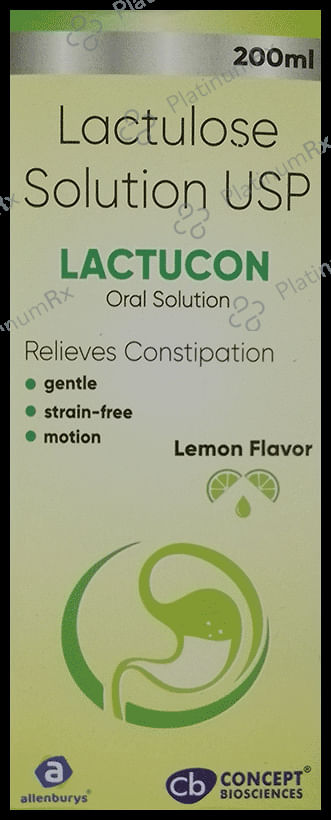 Lactucon Oral Solution Lemon