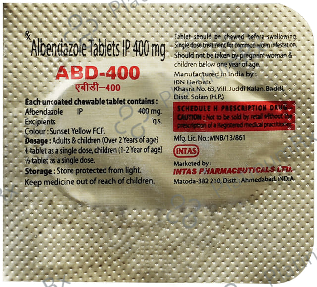Abd 400mg Tablet 1s