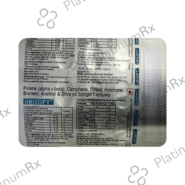 Urisoft Capsule 15s