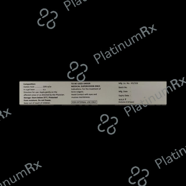 Acnerus AZ 20% Gel 15gm