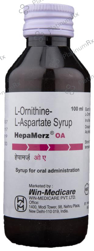 Hepamerz Oa 250mg Syrup 100ml