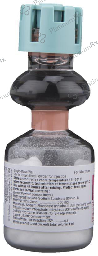 Solu Medrol 500mg Injection 4ml