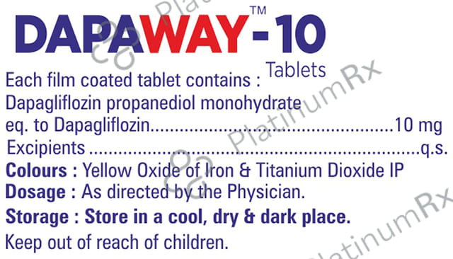 Dapaway 10 Tablet