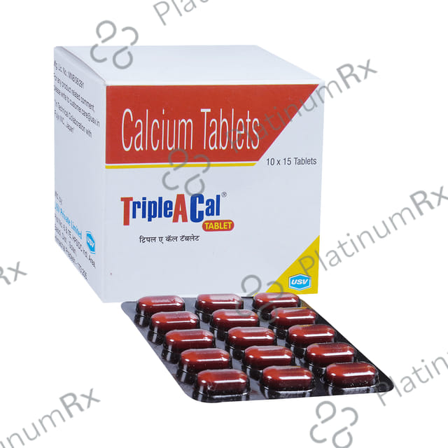 Triple A Cal 150mg Tablet 15s