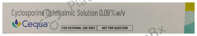Cequa 0.09% Ophthalmic Solution 10X0.25ml