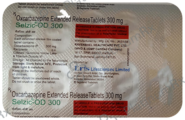 Selzic OD 300mg Tablet ER 10s