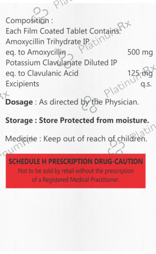 Moxyvil CV 625mg Tablet 10s