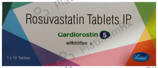 Cardiorostin 5mg Tablet 10s