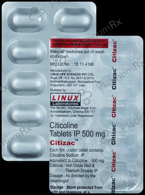 Citizac 500mg Tablet 10s