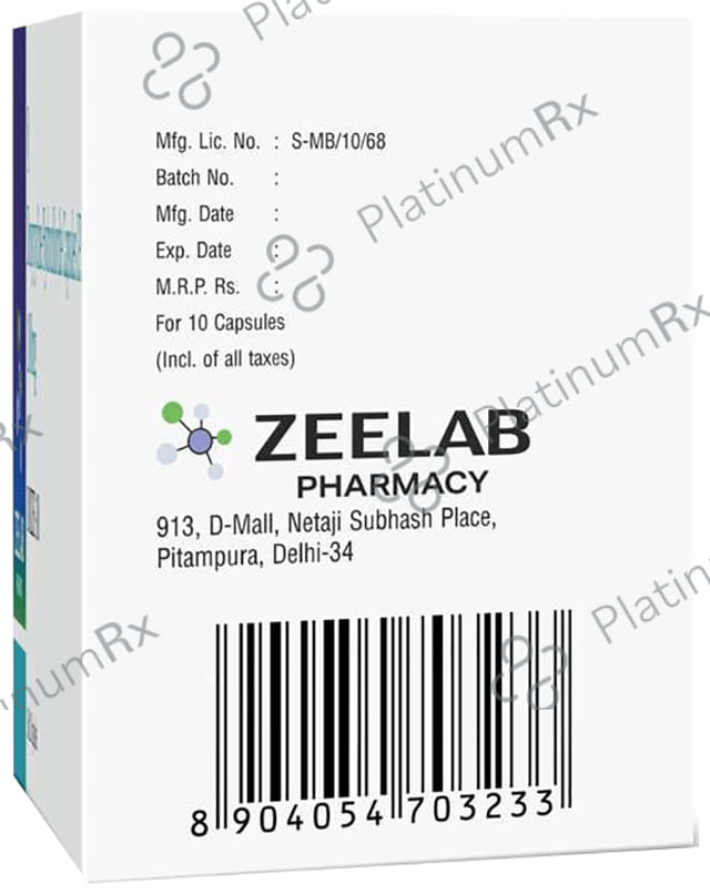 Doxzee 100mg Capsule 10s