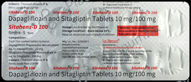 Sitahenz D 10/100mg Tablet 10s