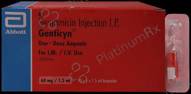 Genticyn 60mg Injection 1.5ml
