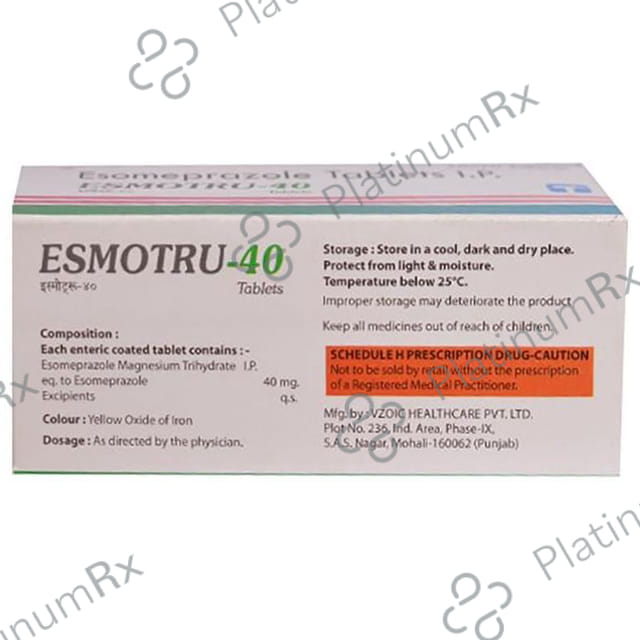 Esmotru 40mg Tablet 10s