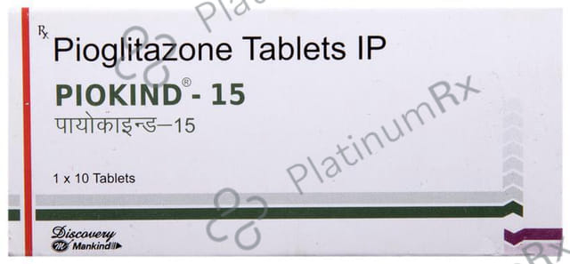 Piokind 15mg Tablet 10s