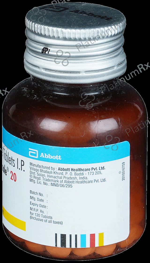 Neo Mercazole 20mg Tablet 120s