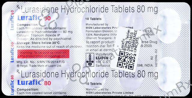 Lurafic 80mg Tablet