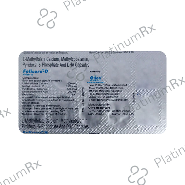 Folisure D Capsule 10s