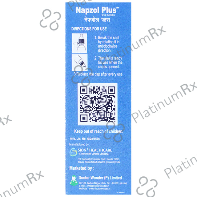 Napzol Plus Eye Drop