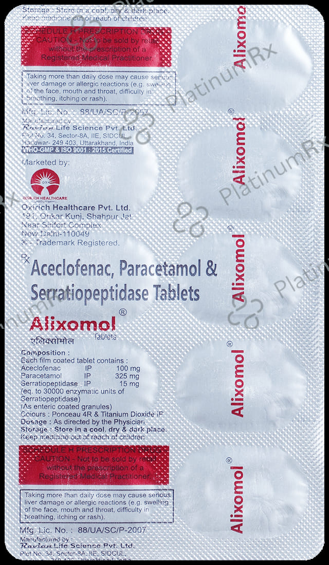 Alixomol Tablet 10s