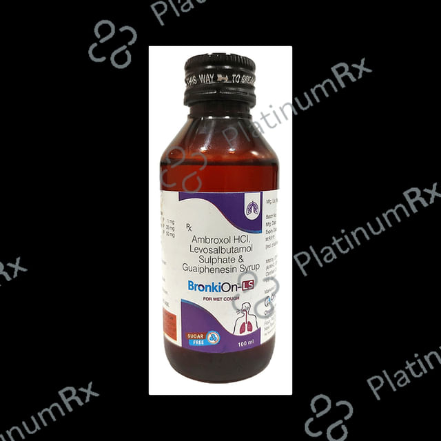 Bronkion-LS Syrup Sugar Free