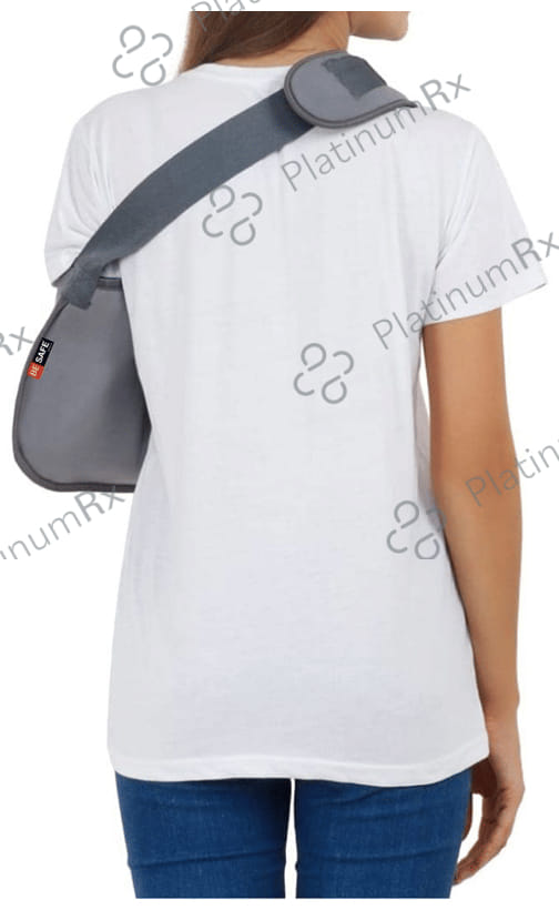 Be Safe Forever Arm Sling Brace For Fracture Medium Grey
