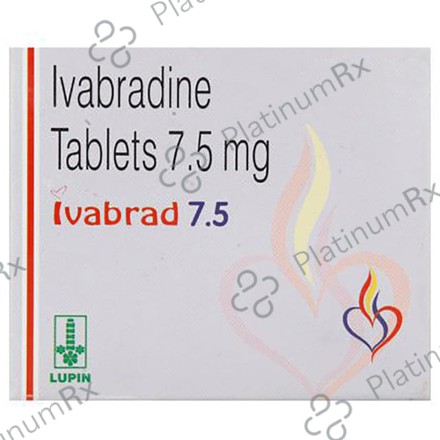 Ivabrad 7.5mg Tablet 15s