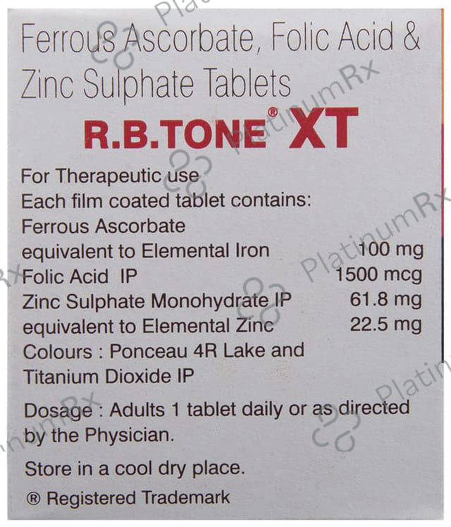 R.B Tone XT Tablet 10s