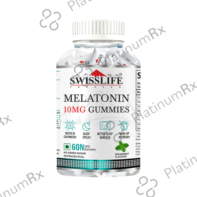 Swisslife Forever Melatonin 10mg Veg Gummies (60 Each) 1 bottles