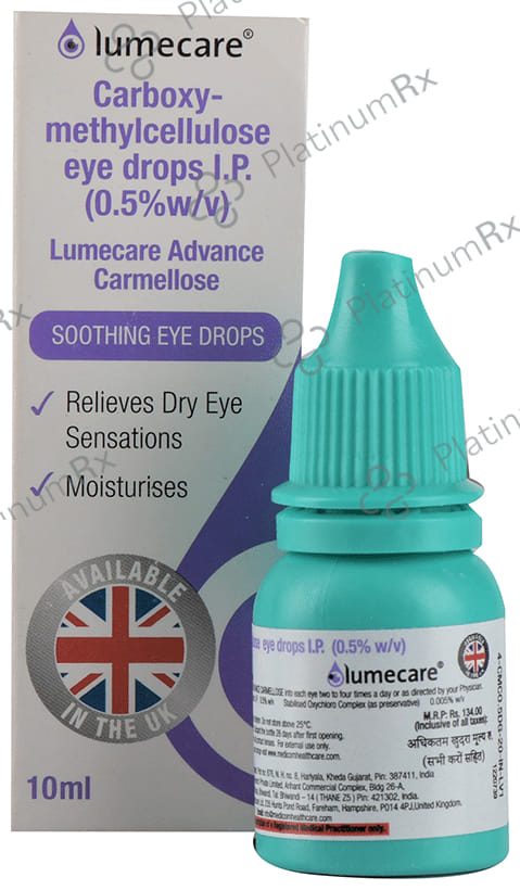 Lumecare Advance Carmellose Soothing Eye Drop