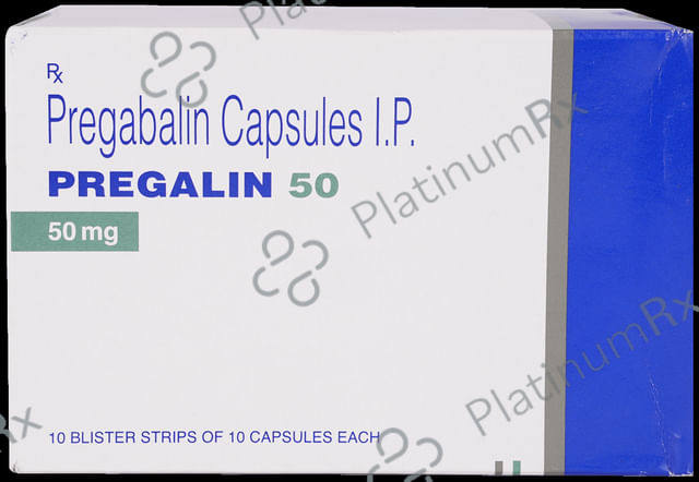 Pregalin 50mg Capsule 10s