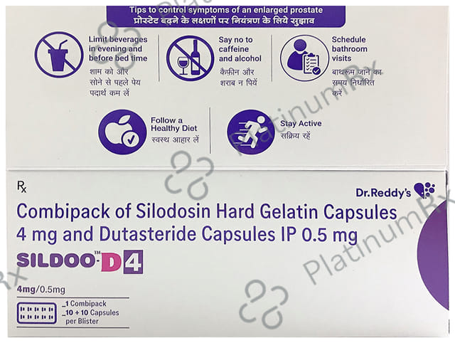 Sildoo-D4 Combipack Capsule 20s